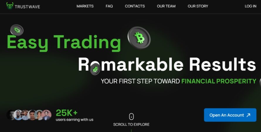 Trust Wave Embarks on Financial Success with Easy Trading on Trustwave.trade